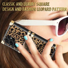 Load image into Gallery viewer, Galaxy S22 Ultra Square Kickstand Ring Stand Holder Luxury Case - Redpepper Cases