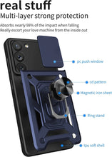 Load image into Gallery viewer, Galaxy S23 Case Kickstand Military Grade Ring Case - Redpepper Cases