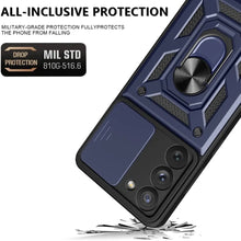 Load image into Gallery viewer, Galaxy S23 Case Kickstand Military Grade Ring Case - Redpepper Cases