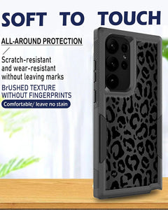 Galaxy S23 Leopard Heavy Duty Case for Girls - Redpepper Cases
