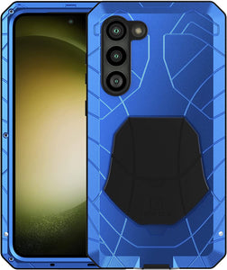 Galaxy S23 Plus Armor Aluminum Metal Shockproof Silicone Hard Case - Redpepper Cases