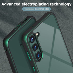 Galaxy S23 Plus Clear Thin Slim Crystal Transparent Shockproof Bumper Case - Redpepper Cases