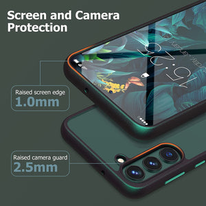Galaxy S23 Plus Clear Thin Slim Crystal Transparent Shockproof Bumper Case - Redpepper Cases