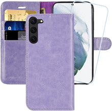 Load image into Gallery viewer, Galaxy S23 Plus Flip Folio Leather Credit Card Holder Case - Redpepper Cases