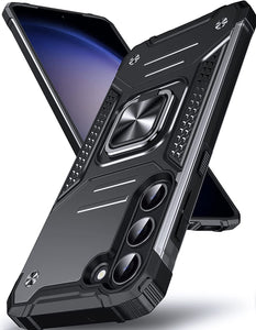 Galaxy S23 Plus Rotatable Metal Ring Kickstand Case - Redpepper Cases
