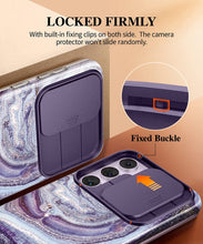 Load image into Gallery viewer, Galaxy S23 Plus Slide Camera Cover Marble Slim Protective Case - Redpepper Cases