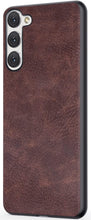 Load image into Gallery viewer, Galaxy S23 Plus Slim Leather Shockproof Case - Redpepper Cases