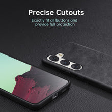 Load image into Gallery viewer, Galaxy S23 Plus Slim Leather Shockproof Case - Redpepper Cases