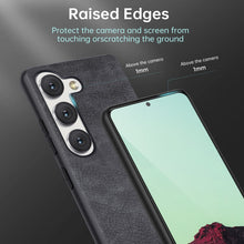 Load image into Gallery viewer, Galaxy S23 Plus Slim Leather Shockproof Case - Redpepper Cases
