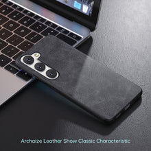 Load image into Gallery viewer, Galaxy S23 Plus Slim Leather Shockproof Case - Redpepper Cases