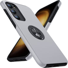 Load image into Gallery viewer, Galaxy S23 Plus Slim Soft Bumper Ring Holder Kickstand Case - Redpepper Cases