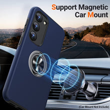 Load image into Gallery viewer, Galaxy S23 Plus Slim Soft Bumper Ring Holder Kickstand Case - Redpepper Cases