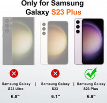 Load image into Gallery viewer, Galaxy S23 Plus Slim Soft Bumper Ring Holder Kickstand Case - Redpepper Cases