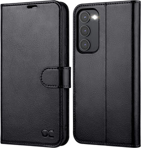 Galaxy S23 Plus Wallet Leather Flip Folio Card Holders Kickstand Case - Redpepper Cases