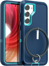 Load image into Gallery viewer, Galaxy S23 Plus Wallet Leather Flip Folio Magnetic Closure Kickstand Case - Redpepper Cases