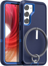 Load image into Gallery viewer, Galaxy S23 Plus Wallet Leather Flip Folio Magnetic Closure Kickstand Case - Redpepper Cases