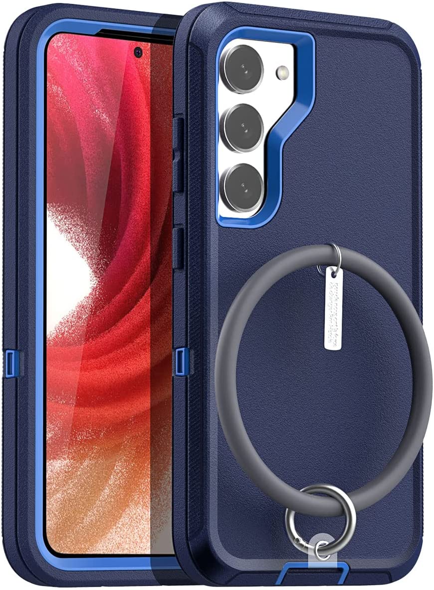 Galaxy S23 Plus Wallet Leather Flip Folio Magnetic Closure Kickstand Case - Redpepper Cases
