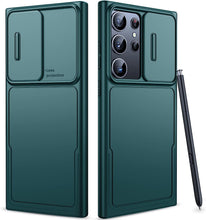Load image into Gallery viewer, Galaxy S23 Ultra Camera Cover Hard Back and Soft Edge Case - Redpepper Cases