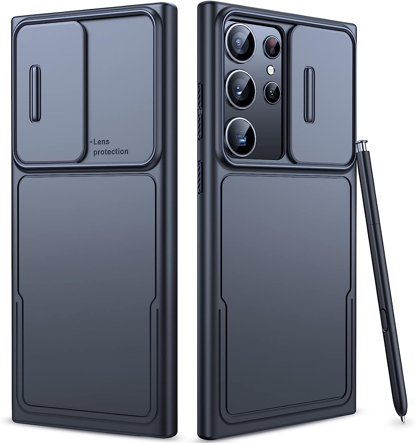 Galaxy S23 Ultra Camera Cover Hard Back and Soft Edge Case - Redpepper Cases
