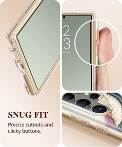 Galaxy S23 Ultra Marble Hard Durable Case - Redpepper Cases