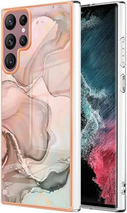 Galaxy S23 Ultra Marble Pattern Slim Phone Case - Redpepper Cases