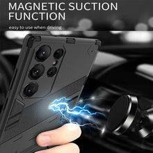 Load image into Gallery viewer, Galaxy S23 Ultra Stand Heavy Duty case - Redpepper Cases