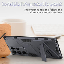 Load image into Gallery viewer, Galaxy S23 Ultra Stand Heavy Duty case - Redpepper Cases