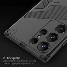 Load image into Gallery viewer, Galaxy S23 Ultra Stand Heavy Duty case - Redpepper Cases