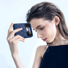 Load image into Gallery viewer, Galaxy Z Flip 4 Case 5G Hinge Protection Camera Screen Protector Case - Blue - Redpepper Cases