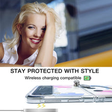 Load image into Gallery viewer, Galaxy Z Flip 4 Case Cute Pendant, Cute Smile Clear Z Flip 4 Case - Redpepper Cases