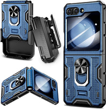 Load image into Gallery viewer, Galaxy Z Flip 5 Hinge Protection Military Grade Shockproof Case - Redpepper Cases