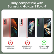Load image into Gallery viewer, Galaxy Z Fold 4 Case, Samsung Z Fold 4 Case Screen Protector &amp; S Pen Carbon Fiber Black - Redpepper Cases