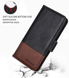 Google Pixel 5 Leather Flip Folio Wallet Case - Redpepper Cases