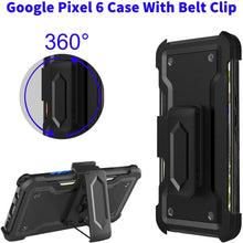 Load image into Gallery viewer, Google Pixel 6 Kickstand Military Grade Heavy Duty Clip Case - Redpepper Cases