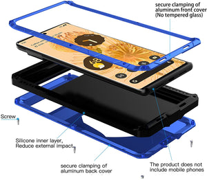 Google Pixel 6 Pro Aluminum Metal Rugged Case - Redpepper Cases