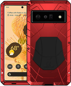 Google Pixel 6 Pro Aluminum Metal Shockproof Bumper Frame Case - Redpepper Cases