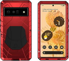 Google Pixel 6 Pro Aluminum Metal Shockproof Bumper Frame Case - Redpepper Cases