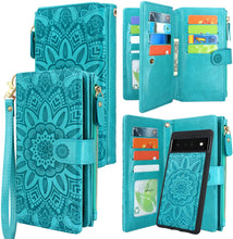 Load image into Gallery viewer, Google Pixel 6 Pro Detachable Magnet Wallet Case - Redpepper Cases