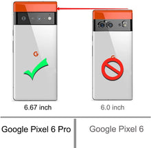 Load image into Gallery viewer, Google Pixel 6 Pro Flexible TPU Rubber Protective Case - Redpepper Cases