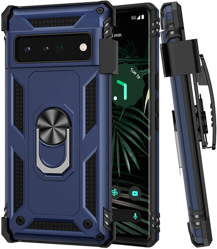 Google Pixel 6 Pro Kickstand Belt Clip Case - Redpepper Cases