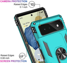 Load image into Gallery viewer, Google Pixel 6 Ring Car Case with Screen Protector - Redpepper Cases