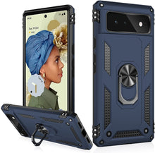 Load image into Gallery viewer, Google Pixel 6 Ring Car Case with Screen Protector - Redpepper Cases