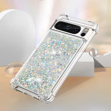 Load image into Gallery viewer, Google Pixel 8 Pro Case Glitter Liquid Cute Clear Phone Case - Redpepper Cases