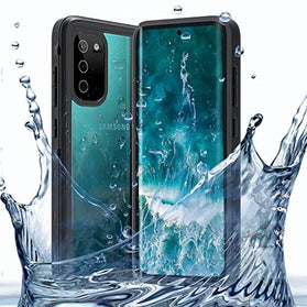 HongXingHai for Samsung Galaxy S20 Plus Waterproof Case Built-in Screen Protector Clear Case Shockproof Dustproof Snowproof Protective Cover for Galaxy S20 Plus - Redpepper Cases