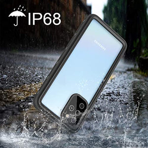 HongXingHai for Samsung Galaxy S20 Plus Waterproof Case Built-in Screen Protector Clear Case Shockproof Dustproof Snowproof Protective Cover for Galaxy S20 Plus - Redpepper Cases