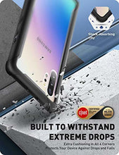 Load image into Gallery viewer, i-Blason Ares Clear Case for Galaxy Note 10 Plus/Note 10 Plus 5G 2019 Release, Dual Layer Rugged Clear Bumper Case Without Built-in Screen Protector (Black) - Redpepper Cases