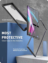 Load image into Gallery viewer, i-Blason Ares Clear Case for Galaxy Note 10 Plus/Note 10 Plus 5G 2019 Release, Dual Layer Rugged Clear Bumper Case Without Built-in Screen Protector (Black) - Redpepper Cases