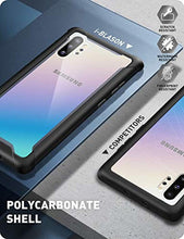 Load image into Gallery viewer, i-Blason Ares Clear Case for Galaxy Note 10 Plus/Note 10 Plus 5G 2019 Release, Dual Layer Rugged Clear Bumper Case Without Built-in Screen Protector (Black) - Redpepper Cases