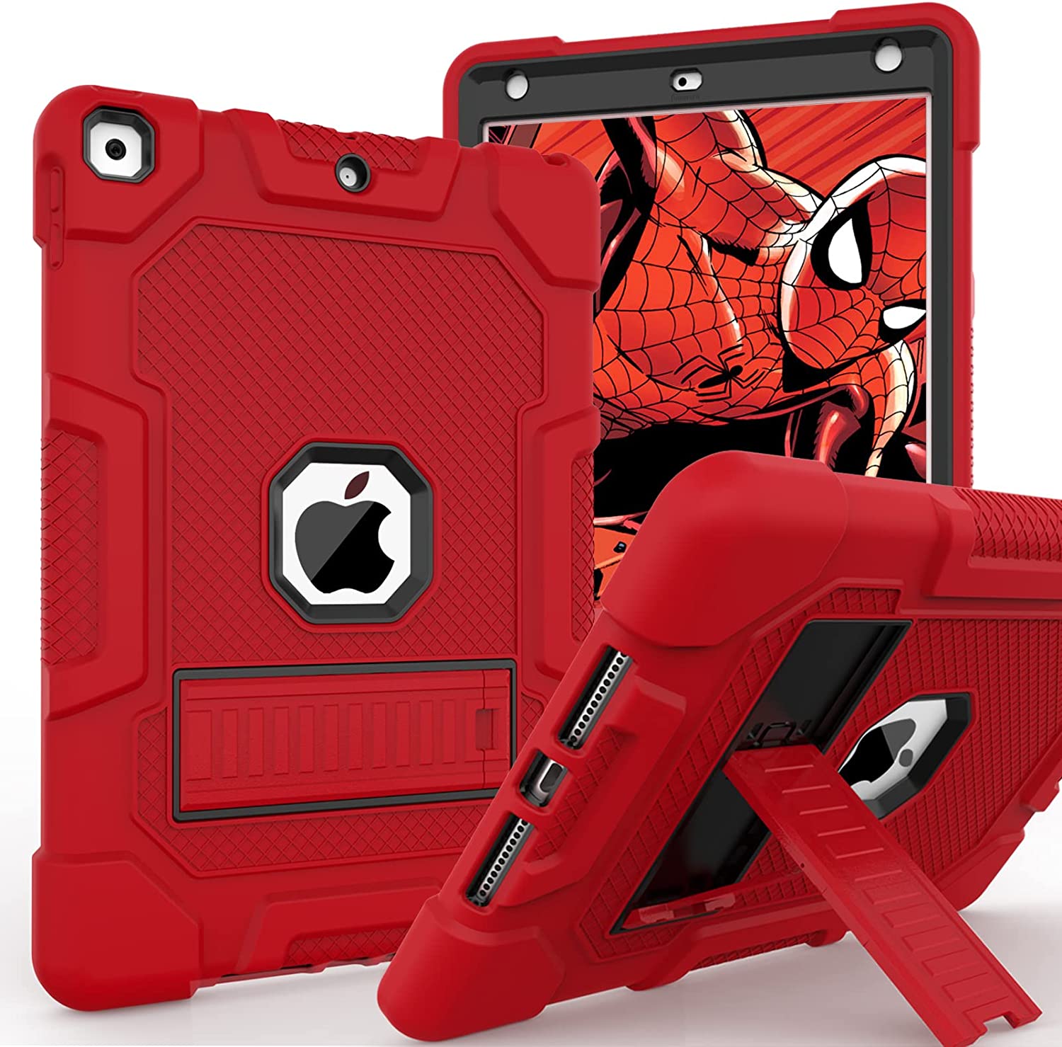 Coque PHONILLICO iPad 9/iPad 8/iPad 7 - Coque + 2 Verres