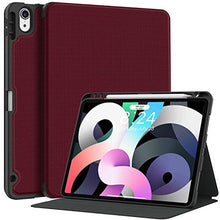 Load image into Gallery viewer, iPad Air 5 Case / ipad Air 4 case Pencil Holder Slim Lightweight Soft TPU Back Cover - Redpepper Cases